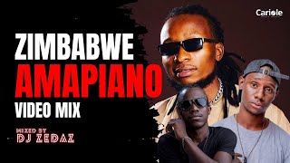 Zimbabwe Amapiano Video Mix ft Nutty O Mr Brown Kae Chaps Baba Harare DJ Zedaz amp Many More [upl. by Bloch593]