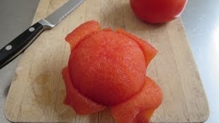 How to peel and seed a tomato [upl. by Malcom]