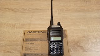 Radiotelefon BAOFENG UV82 HT Prezentacja Unboxing hamradio pmr walkietalkie baofeng hobby [upl. by Krueger]