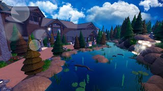 ROBLOX 🏡 Rustic Log Cabin  Best Of RoVille Home Edition With House Code  RoVille Tours [upl. by Eanwahs114]