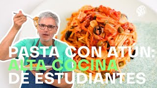 Pasta con atún cómo convertir un plato de piso de estudiantes en un festín  EL COMIDISTA [upl. by Morette410]