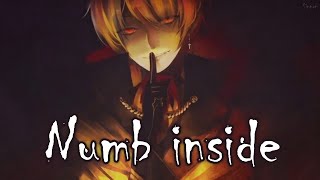 Nightcore  Paralyzed  Lyrics [upl. by Maris]