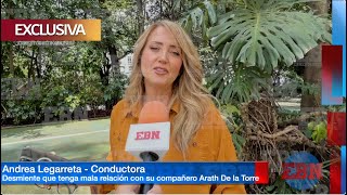 🚨ANDREA LEGARRETA DESMIENTE A MARIANA ECHEVERRÍA🚨 quottengo una buena relación con Arath de la Torre” 📺 [upl. by Tarfe]