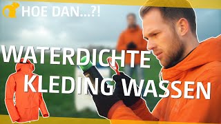 Hoe was en impregneer je waterdichte kleding  Bever [upl. by Ehlke]