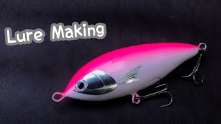 Making a Floating Swimming Bait 【LureMaking】 [upl. by Lenra]