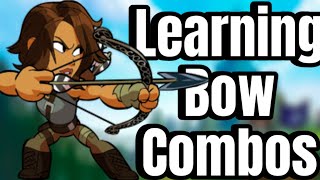 Learning Bow Combos In Brawlhalla [upl. by Orose]