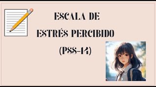 Escala de Estrés Percibido PSS14 [upl. by Nohshan]