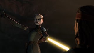 Ventress uses her lightsabers against the Bad Batch  The Bad Batch Season 3 Episode 9 [upl. by Callery668]