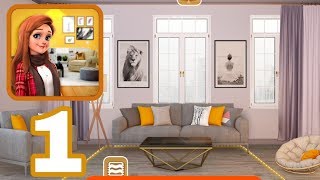 MY HOME DESIGN DREAMS  Gameplay Walkthrough Part 1  Living Room Decoration Restored [upl. by Tarrant]