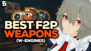 BEST F2P amp BP WENGINES Weapons ON RELEASE  Zenless Zone Zero [upl. by Nalyorf]