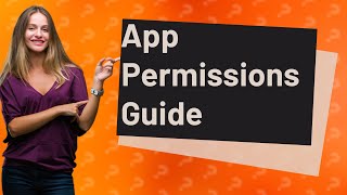 How do I allow permission in settings [upl. by Ardolino]