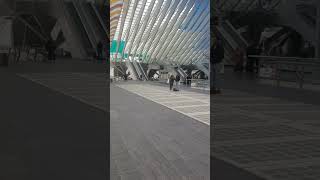 LiègeGuillemins railway station [upl. by Rodgers]