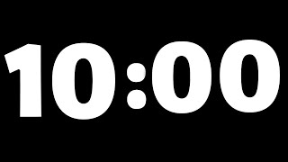 ⏳✨ Temporizador de 10 Minutos  Perfecto para Sesiones Breves de Productividad y Enfoque 🚀 [upl. by Ahtel]