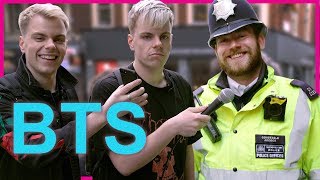 Londoners React to Kpop in public BTS  DNA mv [upl. by Wende]