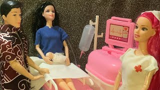 5 Minutes Satisfying with Unboxing Doctor Playset，Pregnant Women Giving Birth Toys Review  ASMR [upl. by Carmella]