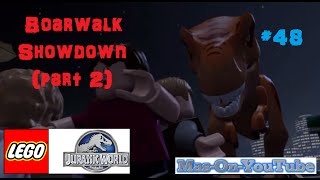 LEGO® Jurassic WorldPS4 Lets Play 48 Boardwalk Showdown part 2 [upl. by Aicil]