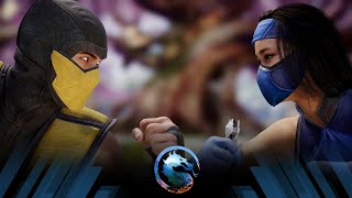 Mortal Kombat 1  Klassic Scorpion Vs Klassic Kitana Very Hard [upl. by Clarine]