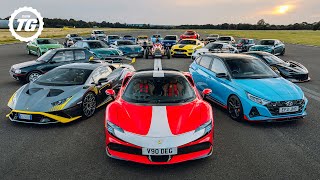 Chris Harris vs 2021’s Best Performance Cars  Top Gear Magazine Speed Week  Top Gear [upl. by Bordie790]