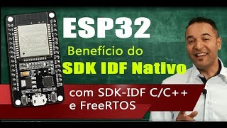 ESP32  Programar no Core Arduino ou SDKIDF Programação CC nativa [upl. by Zurciram]