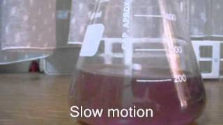 04  Sodium reacts with water and hydrochloric acid [upl. by Knowling]