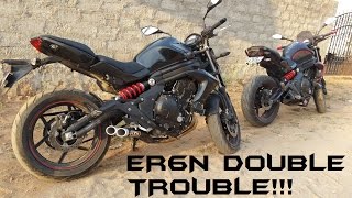 Kawasaki ER6N Stock VS Heavily Modded [upl. by O'Conner]