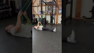 Hamstring PNF Hold Relax Stretch [upl. by Tawnya]