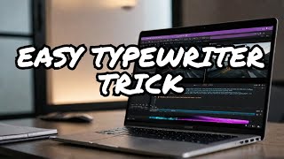 How To Create Typewriter effect in premiere pro [upl. by Aleac394]