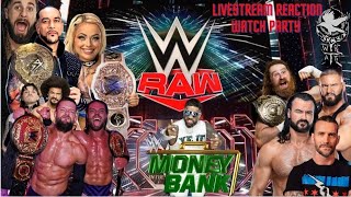 WWE Monday Night Raw Livestream Watch Party Go Home show to Money In The Bank 712024 [upl. by Fabri]