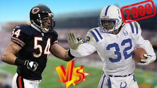 Edgerrin James vs Brian Urlacher 2000  RB vs LB Matchup [upl. by Farlay824]