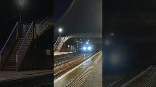 FIRST EVER TRANSPENNINE EXPRESS LIVERIED CLASS 68 WORKING 6M97 PAST KINGUSSIE [upl. by Nyrtak]