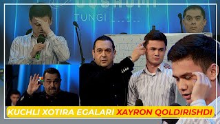 KUCHLI XOTIRA SIZ HAM OZINGIZNI SINAB KORING [upl. by Olsson]