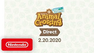 Animal Crossing New Horizons Direct 2202020 [upl. by Gona793]