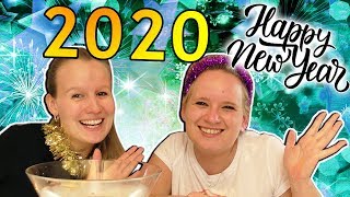 Silvester Special 2019 🎆 Guten Rutsch 🎆 Wachsgießen amp Jahresrückblick mit Eva amp Kathi [upl. by Helsell]