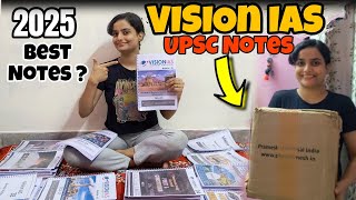 Vision IAS UPSC Notes 📚  For CSE 2025  Best Notes for IAS Exam  vlog bookreview upscnotes [upl. by Kuo]