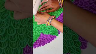 DOORMAT MAKING AT HOME doormatineasyway doormatdesign paydanbananekatarika [upl. by Minoru]