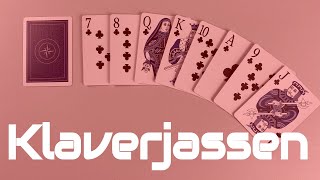 How to Play Klaverjassen  a Dutch trick taking card game [upl. by Gujral346]