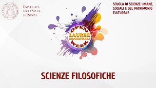 UniPd  Open Week 2023  Scienze filosofiche [upl. by Anrahc345]