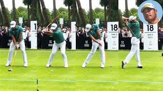 松山英樹 Hideki Matsuyama プロゴルファー DRIVER SHOT SLOW MOTION [upl. by Balf]