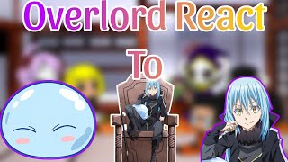 Overlord React to Rimuru Tempest Gacha ReactionshipsRimuru x Ciel [upl. by Penhall]