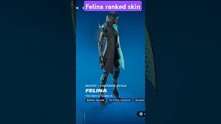 Felina ranked skin elite fortnite [upl. by Johathan205]