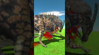 CrocosaurusRex vs Parasaurolophus  ARBS [upl. by Rudin]