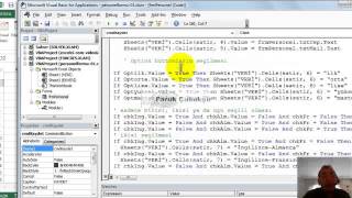 Excel VBA Form Kullanımı Demo  Userform [upl. by Czarra]