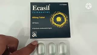 Ecasil 400mg Tablet Uses in Urdu Ecasil 600mg Tablet Uses Linezolid 400mg Ecasil Tablet 400mg [upl. by Gilbertson]