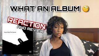 KA  HONOR KILLED THE SAMURAI  Album REACTIONREVIEW [upl. by Madeline]