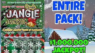 JINGLE JANGLE JACKPOT PA LOTTERY CHRISTMAS HOLIDAY SCRATCH OFF TICKETS scratchers [upl. by Nodnarbal]