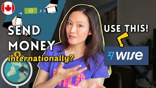 Transfer money internationally using WISE 💸 easy way to send money overseas [upl. by Etteragram]