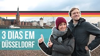 O QUE FAZER EM DÃœSSELDORF  Viajando pela Alemanha  Alemanizando em NordrheinWestfalen [upl. by Acsehcnarf]