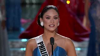 FINAL QUESTION Miss Universe 2015 Pia Wurtzbach [upl. by Sidalg590]