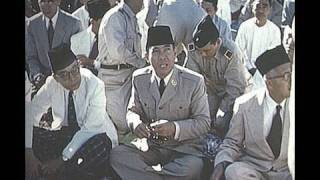 TV interview on filming Pres Sukarno in 1955 [upl. by Ati]