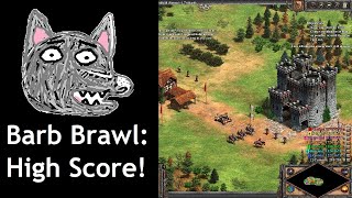 AoE2 DE  Barbarossa Brawl  A New High Score [upl. by Bresee]